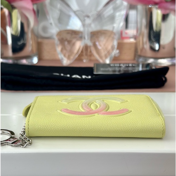 Chanel Leather Keychain Card Wallet - Picture 8 of 12